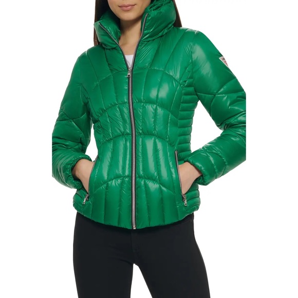 Guess Jackets & Coats Nwt Guess Quilted Puffer Jacket Poshmark